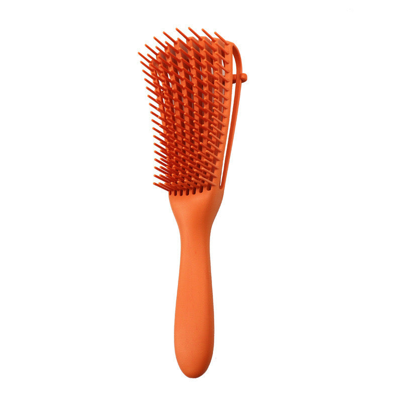 Curl hair brush