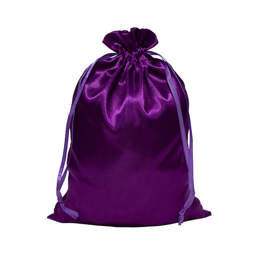 Satin store bag