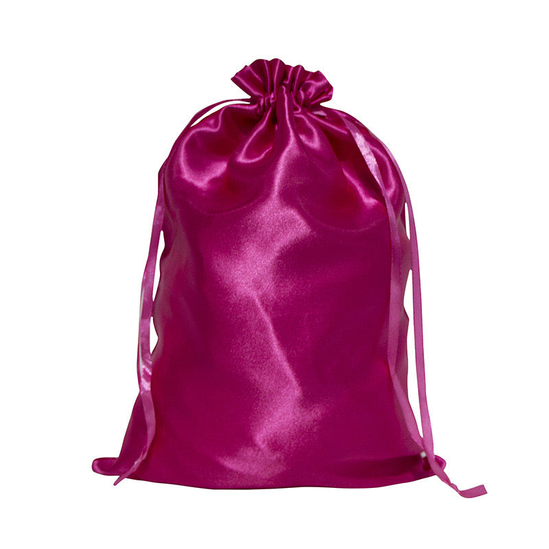Satin store bag