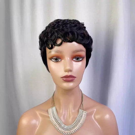 Afro short wig