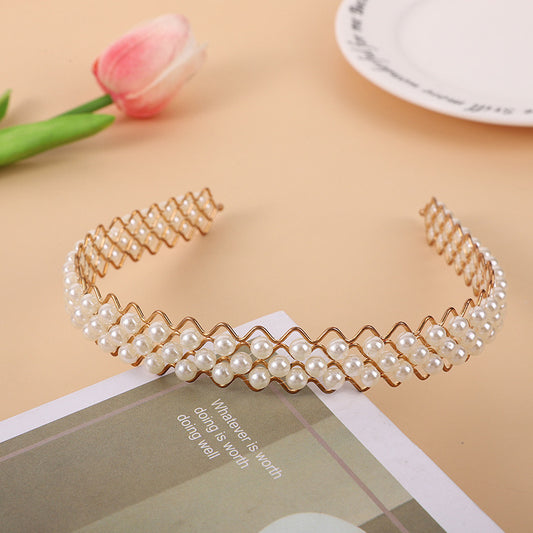 Hair clasp pearl