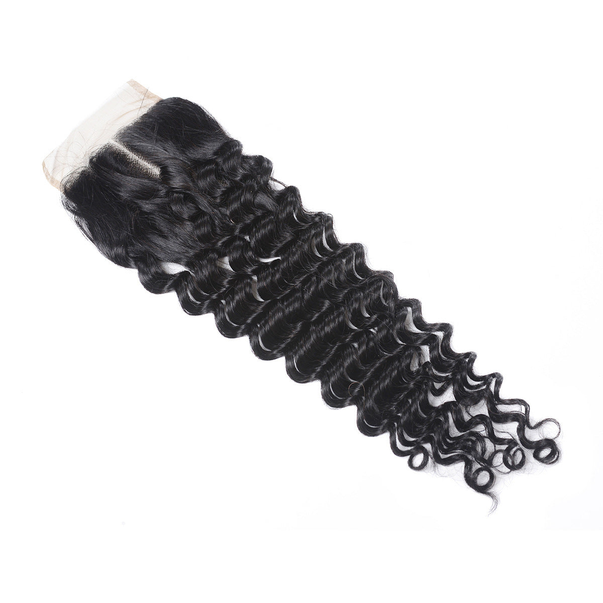4*4 machine made 1 way closure curl