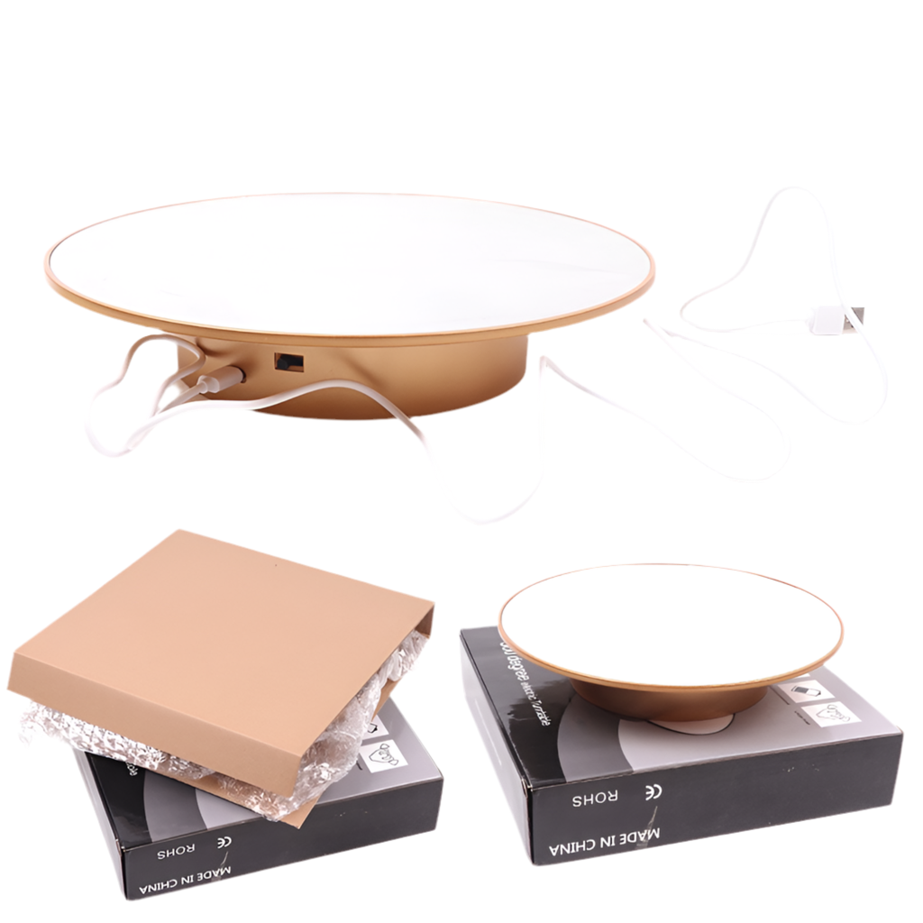 360 round automatic stand