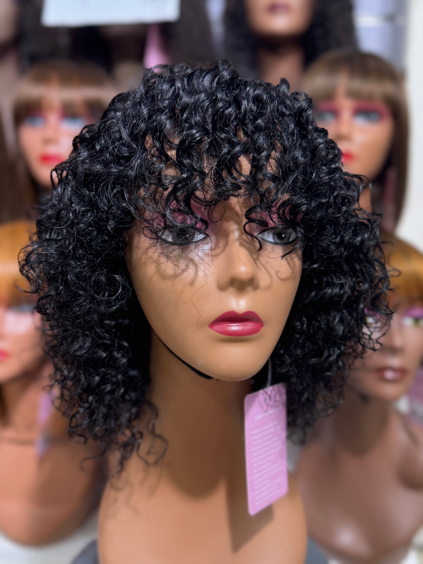 Fringe Curl Water wave 10”