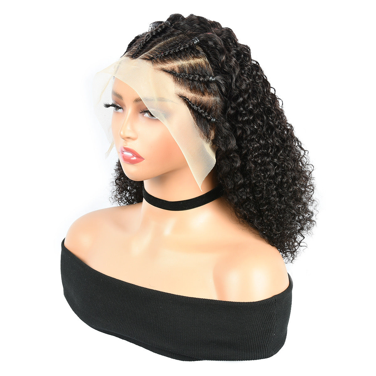 13*4 Braids Jerry Curl