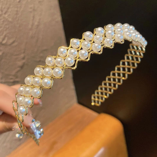 Hair clasp pearl