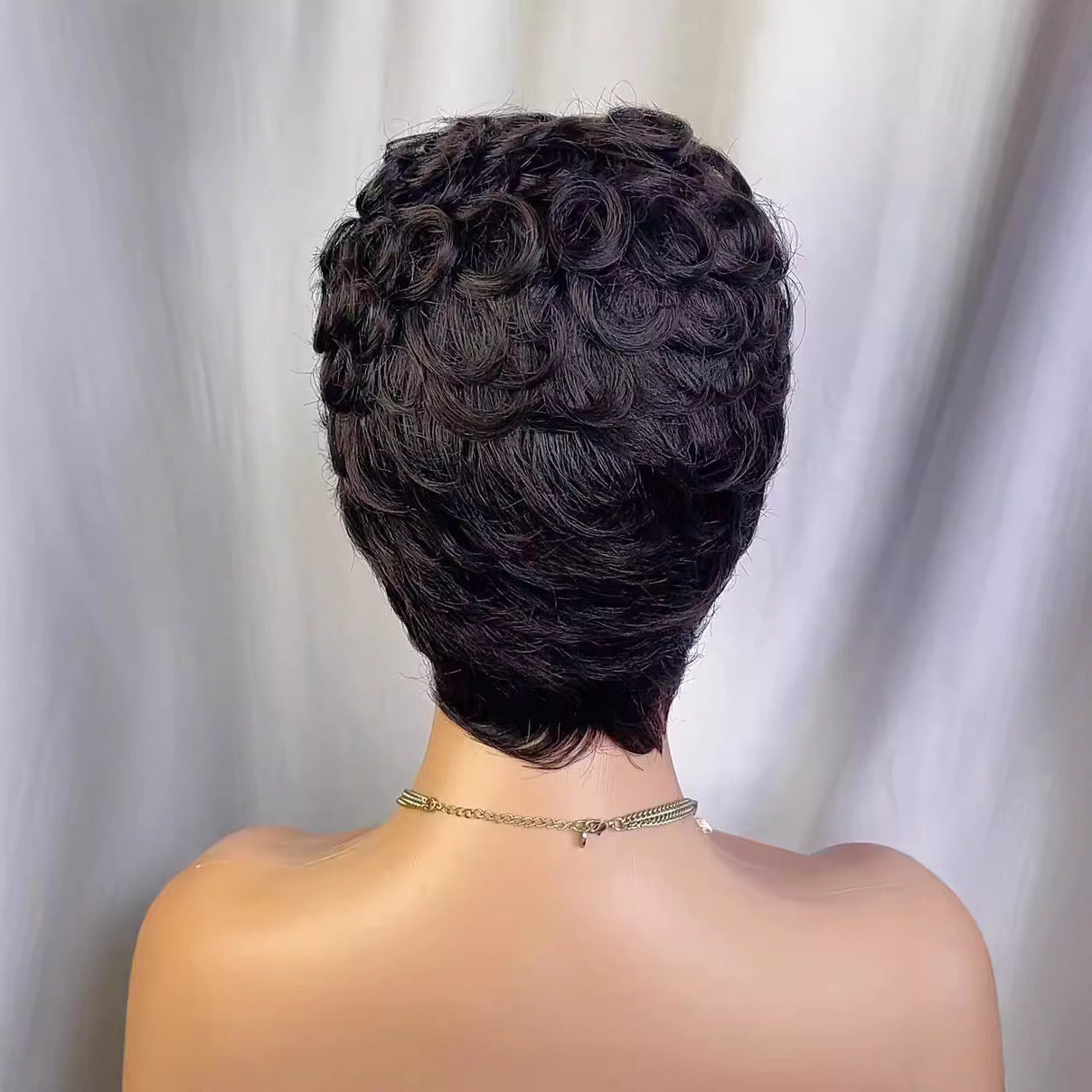 Afro short wig