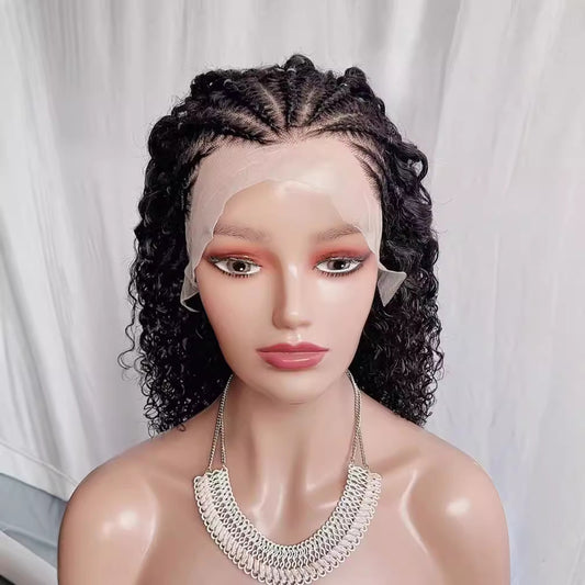 13*4 Braids Jerry Curl