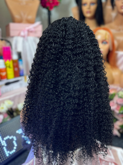 13*4 full frontal 180% density Pixie/Pissy curl