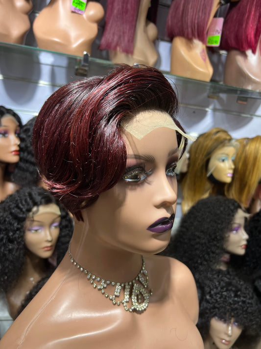 4*4 3 ways pixie cut customized
