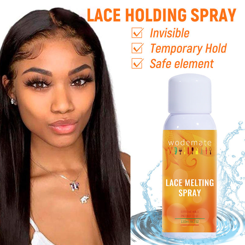 Lace melting spray