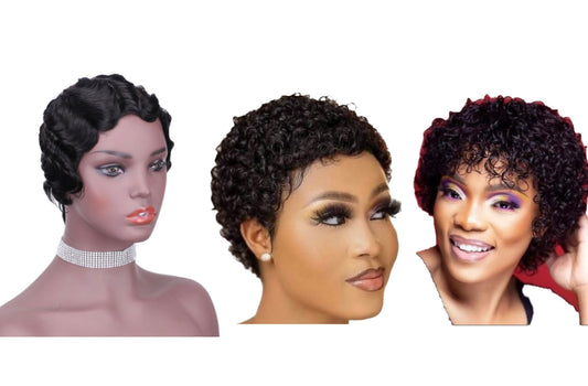 Dry perm+Finger wave+Wet Perm