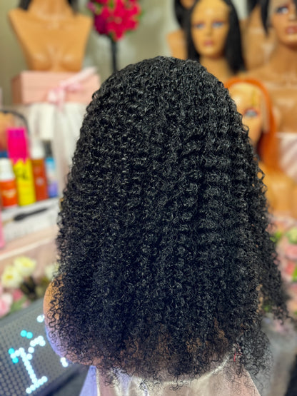 13*4 full frontal 180% density Pixie/Pissy curl