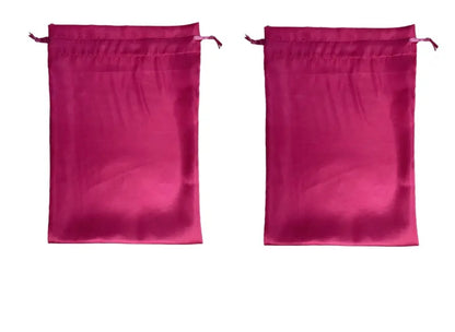 Satin store bag
