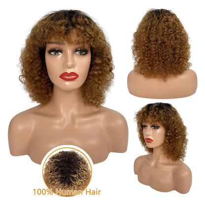 Fringe curl 150% density