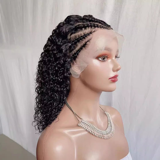 13*4 Braids Jerry Curl