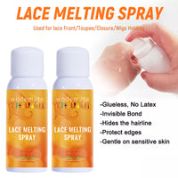 Lace melting spray