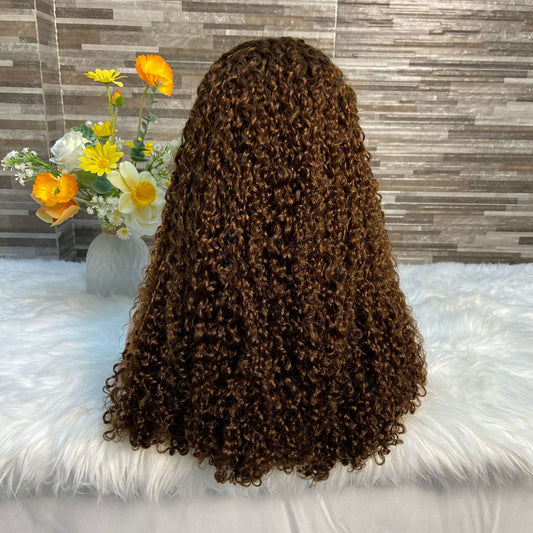 13*4 DD Jerry curl Brown#