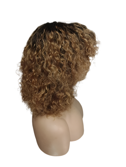 Fringe curl 150% density