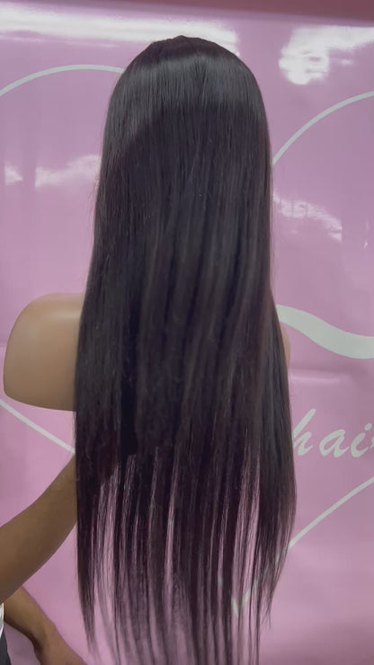 13*4 full frontal 150% density Straight