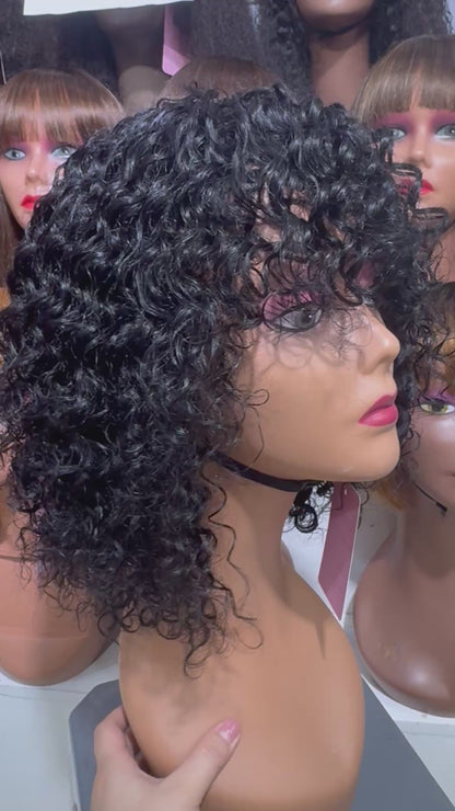 Fringe Curl Water wave 10”