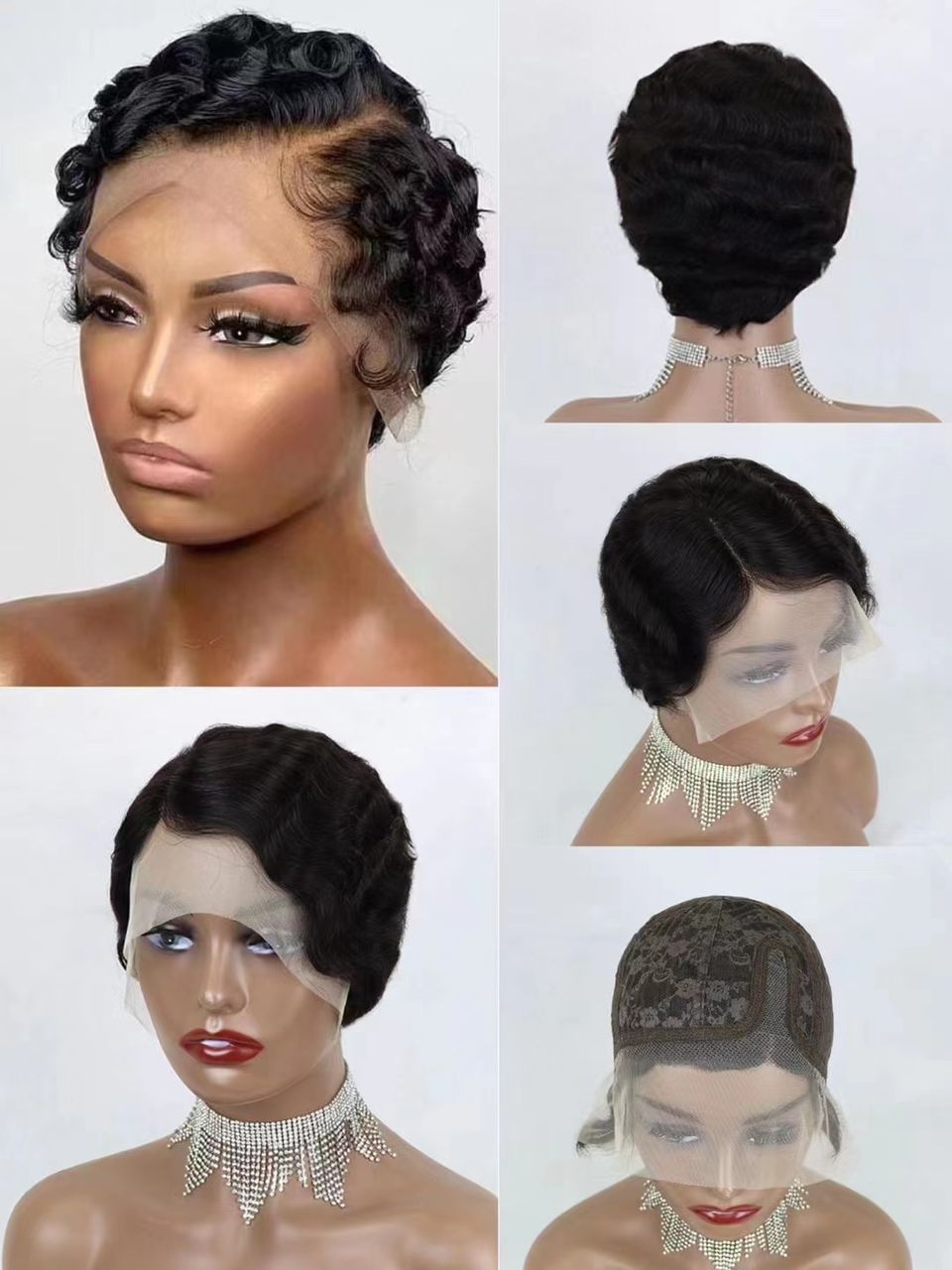 13*1 finger wave pixie