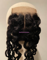 4*4 handmade 3 ways closure curl