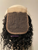 4*4 machine made 1 way closure curl